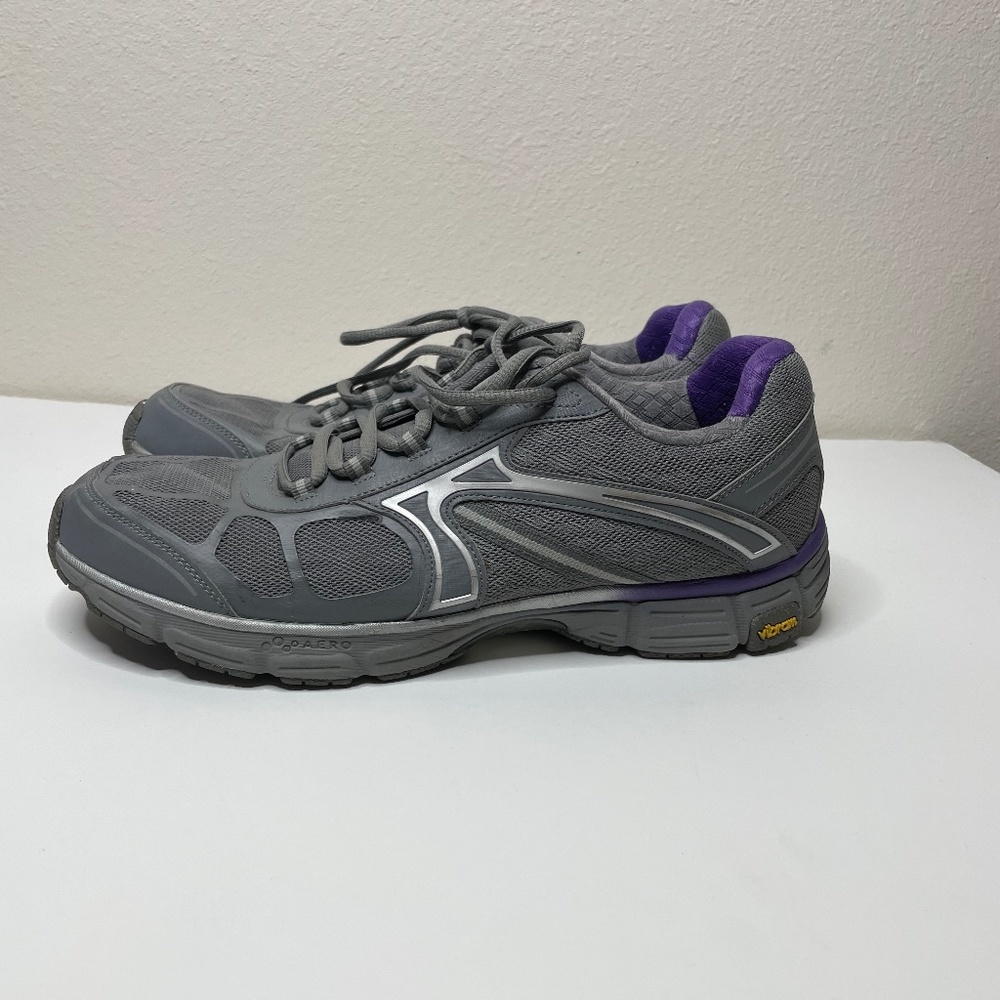 Abeo Aero vibram reva gray purple‎ 4331 women's size 12 M sneakers